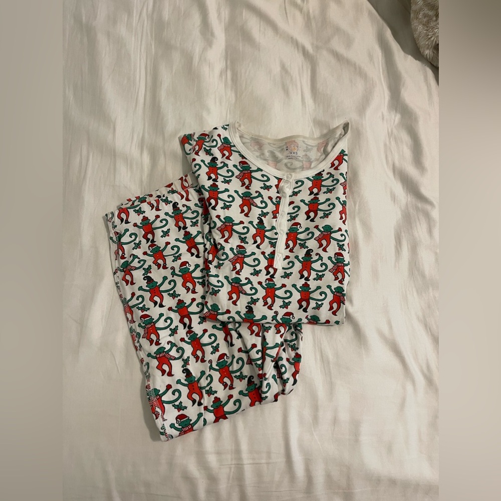 SOLD Roller Rabbit Monkey Mas Long Sleeve Pajama Set